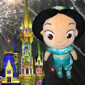 Princess Jasmine Aladdin 12" Toddler Plush Doll Toy 2015 Disney Store Exclusive
